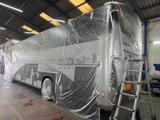 Pintamos autobuses