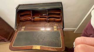 Escritorio Bureau en pente estilo Boulle Napoleon