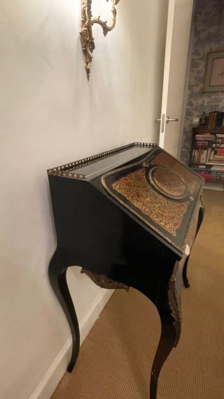 Escritorio Bureau en pente estilo Boulle Napoleon