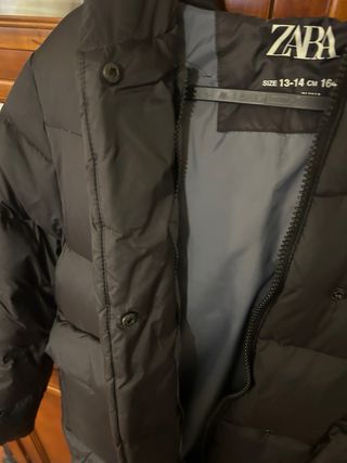Abrigo de Zara adolescente