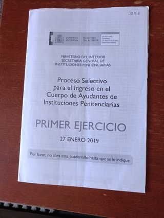 Temario oposiciones penitenciarias y derecho penal