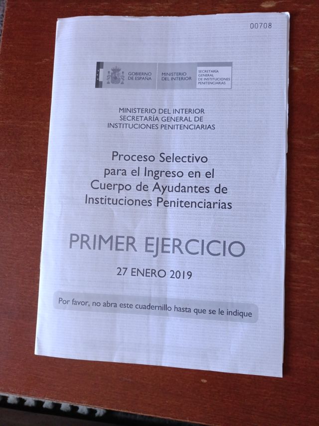 Temario oposiciones penitenciarias y derecho penal