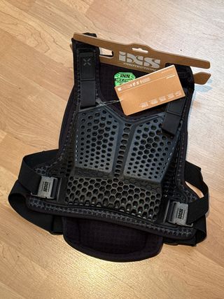IXS Hex Pull-Over Easily Slips Lightweight Chest & Back Protection On