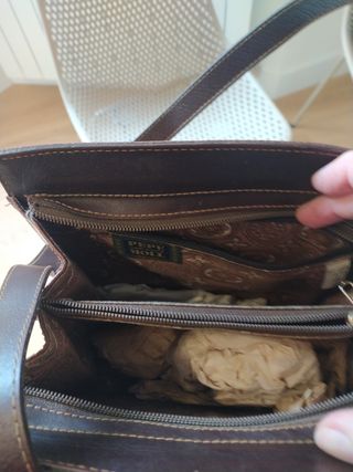 Bolso cuero Pepe Moll 