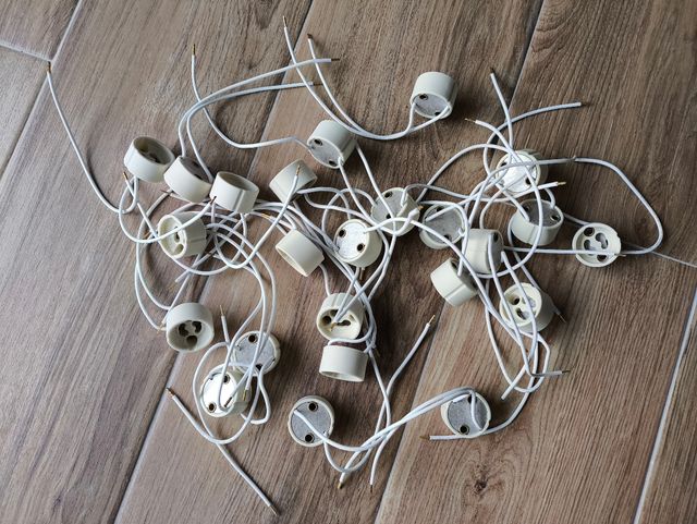 Portalámparas cerámicos GU10