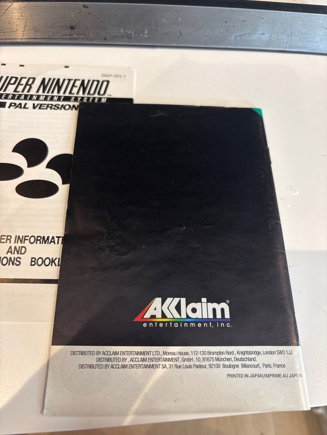 Mortal kombat snes nintendo