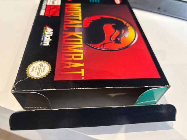 Mortal kombat snes nintendo