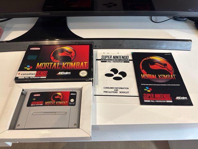 Mortal kombat snes nintendo