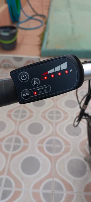 Bicicleta eléctrica plegable