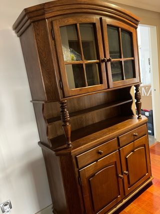 mueble  de madera maciza  vintage/ rural