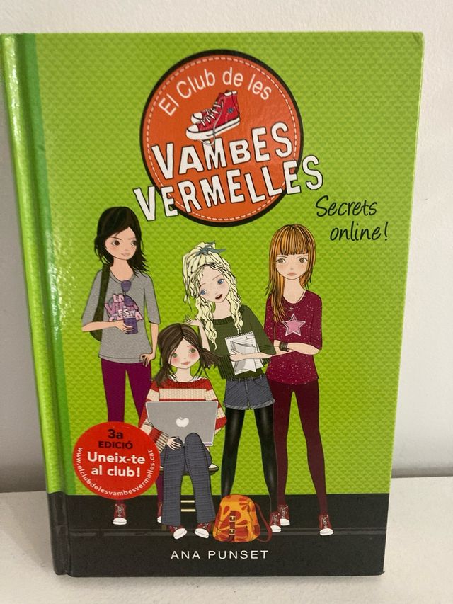 Secrets online! Sèrie El Club de les Vambes Verme