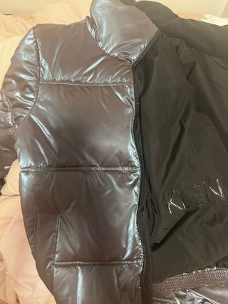 Chaqueta abrigo plumas calvin klein