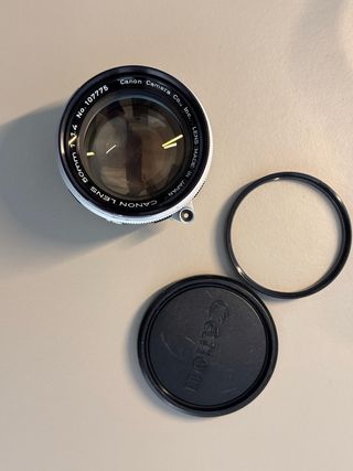 Objetivo Canon 50mm f1.4 L39