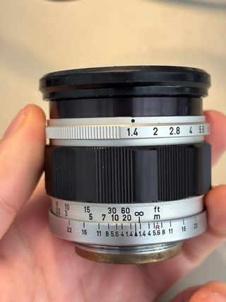 Objetivo Canon 50mm f1.4 L39