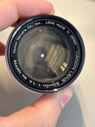 Objetivo Canon 50mm f1.4 L39
