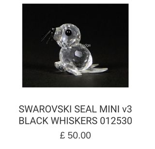 FIGURA ORIGINAL SWAROVSKI.  