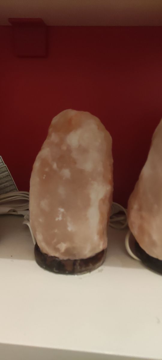 Lote lamparas selenita cruda