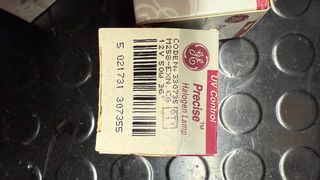 Lote 9 bombillas Alogenas de 12 v