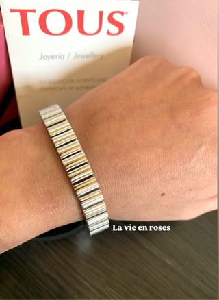 Pulsera Tous Osos acero articulado descatalogado