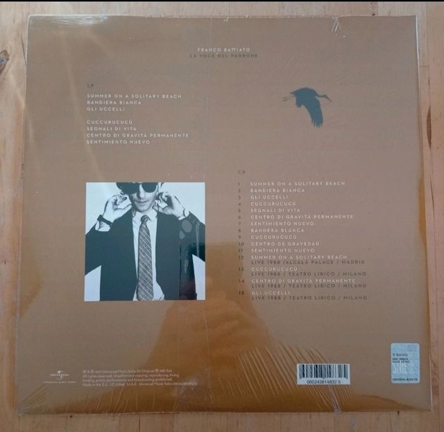 Vinile e CD Franco Battiato 
