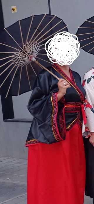 Disfraz de japonesa 