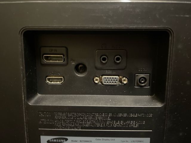 Video Samsung S27D590C