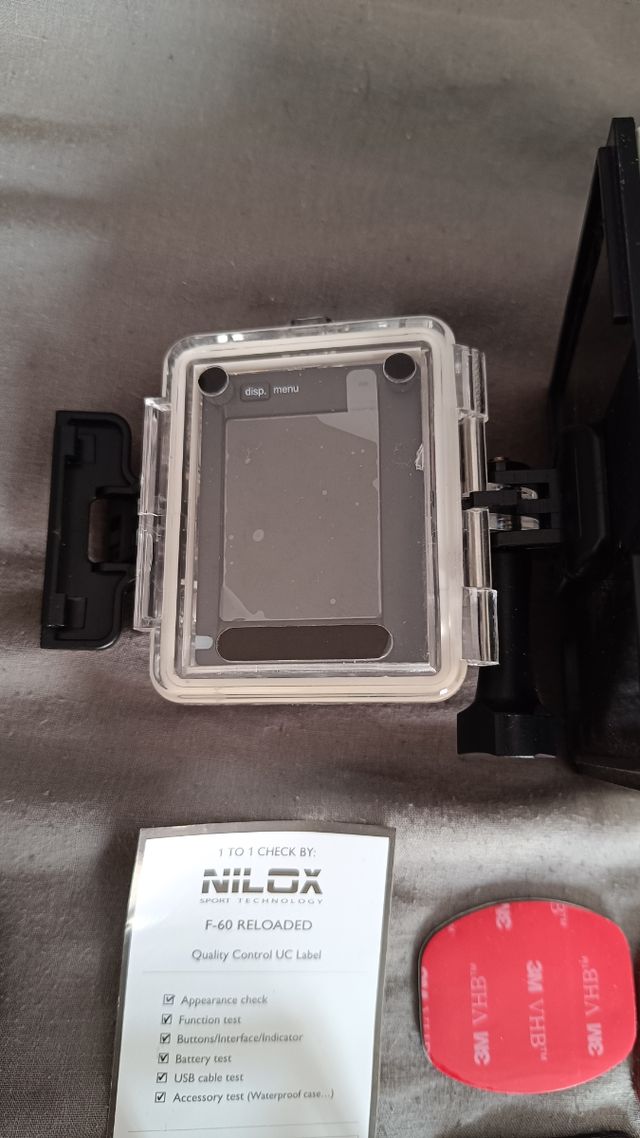 Cámara deportiva NILOX F 60 RELOADED