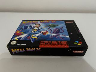 mega man x super nintendo snes pal esp