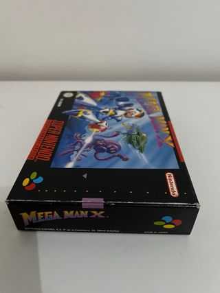 mega man x super nintendo snes pal esp