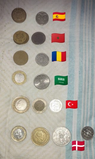 Monedas y billetes