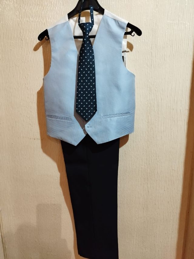 Traje comunión niño talla 11