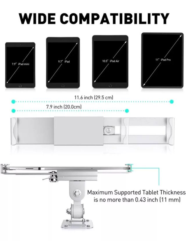 Soporte pared tablet
