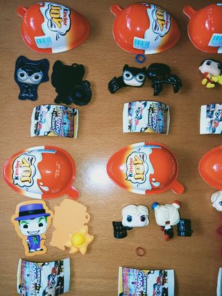 Funko pop Supereroi e supercattivi KINDER JOY