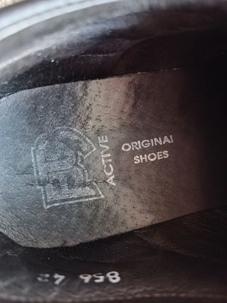 Zapatos de hombre negro n°42, marca"Botanas".