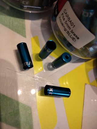 Terminales funda BRAKCO azul 5mm