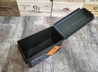 🪖Caja metálica estanca munición