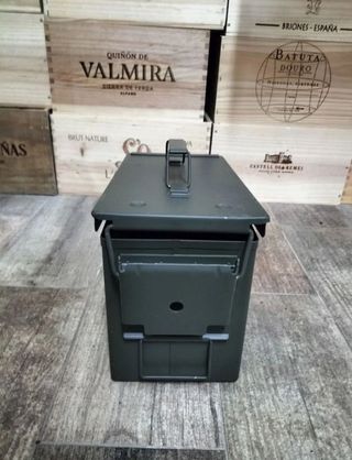 🪖Caja metálica estanca munición