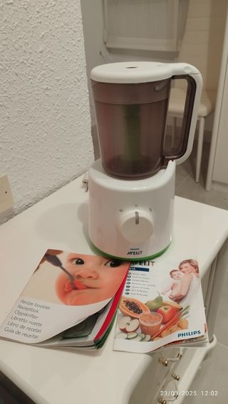 Cocedor comidas bebe Philips Avent 