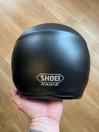 Casco moto SHOEI MOD RAID II negro mate