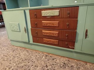 Mueble salón antiguo vintage