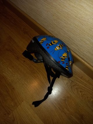 Casco bicicleta niño.