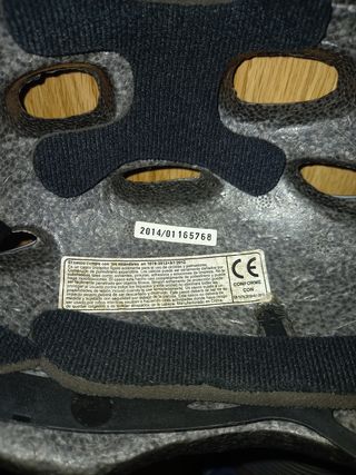 Casco bicicleta niño.