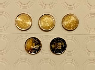 Monedas conmemorativas de 2 Euros