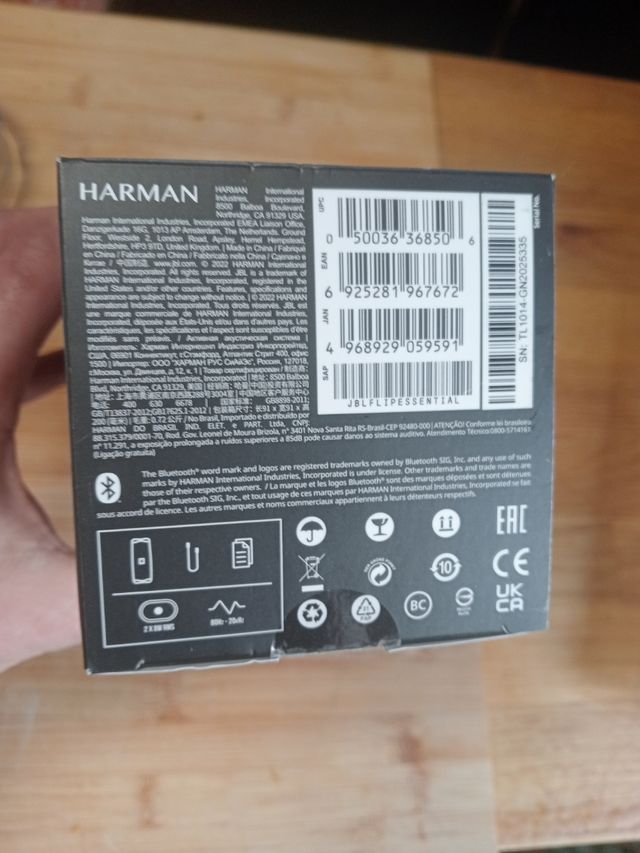 Altavoz JBL harman bluetooth