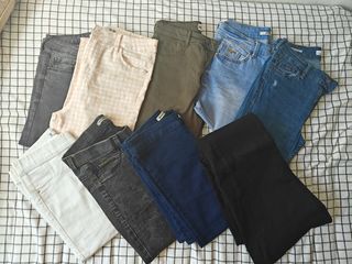 Tejanos y pantalones mujer talla 36