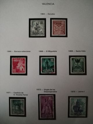 Colección filatelia