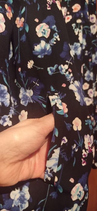 Chaqueta estampada fina forrada Kiabi