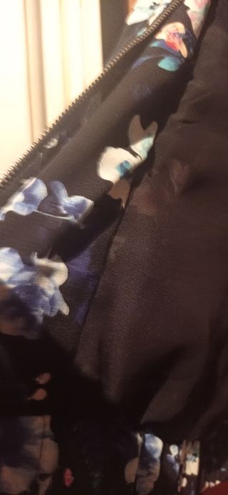 Chaqueta estampada fina forrada Kiabi