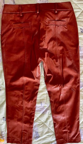 Pantalón imitación piel A. Dominguez NUEVO tal
