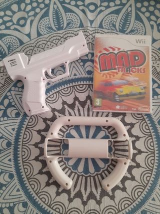 "NUEVO"WII-U:Juego+1Pistola+1 Volante 